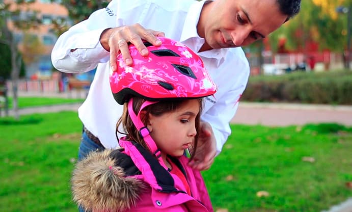 casco bicicleta