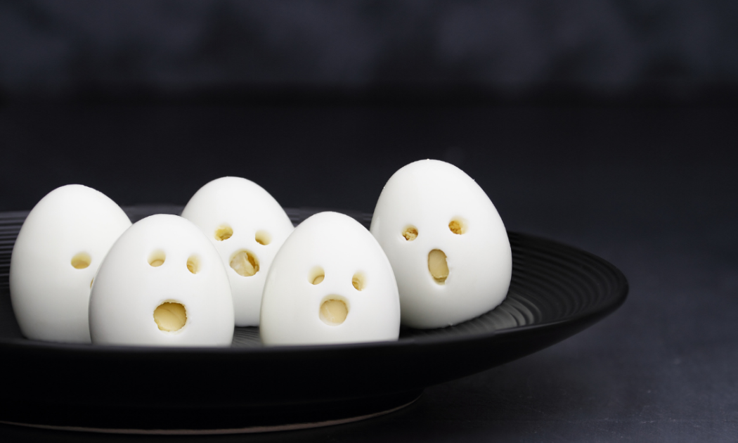 Huevos duros de fantasma