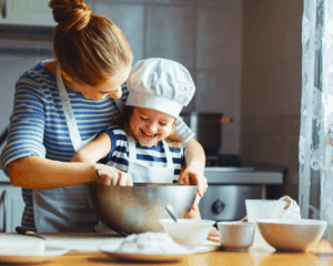 cocinar con tus hijos