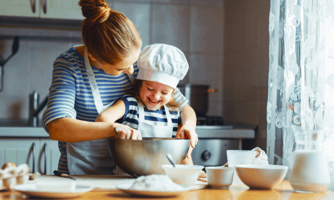 cocinar con tus hijos